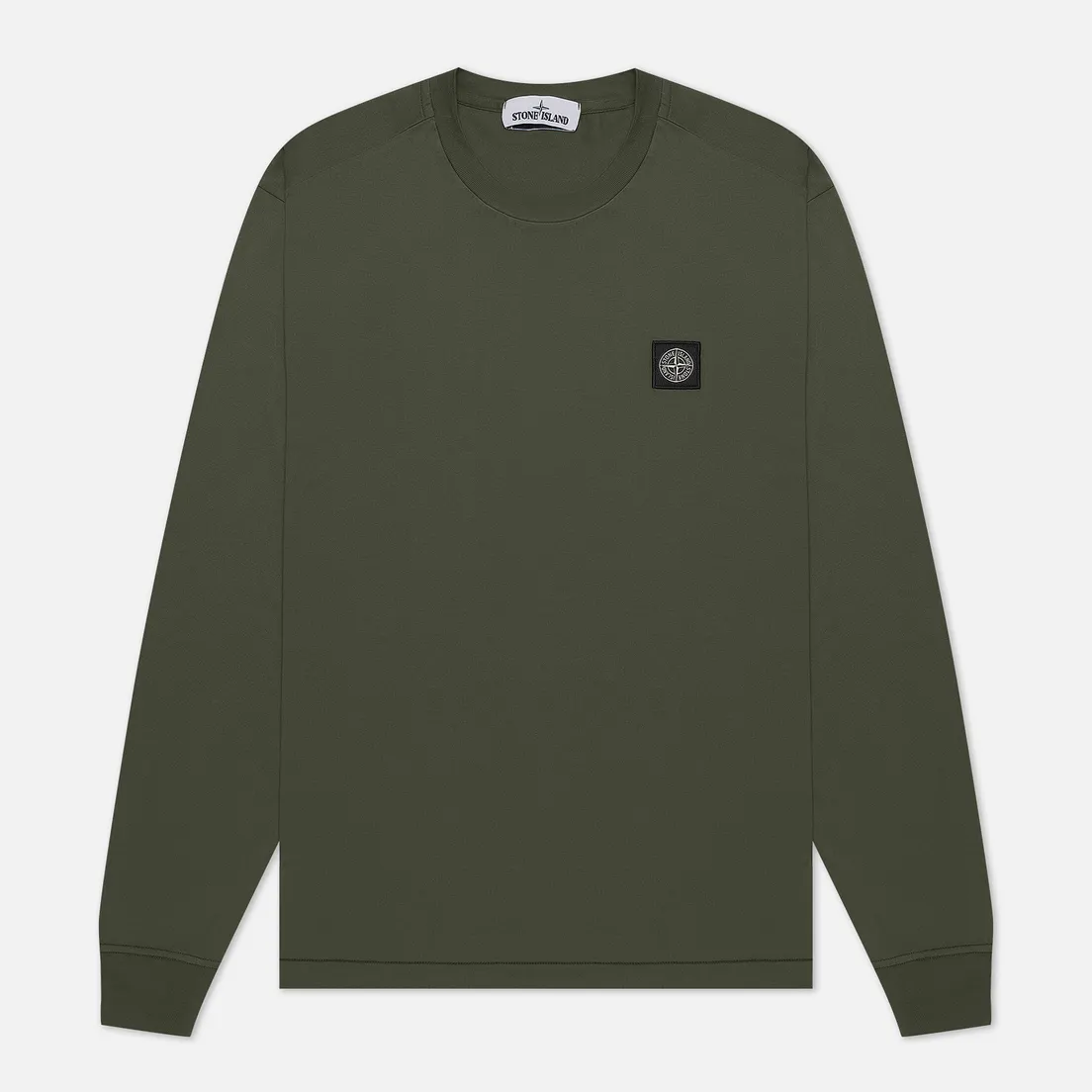 Stone Island Мужской лонгслив Patch Program Crew Neck