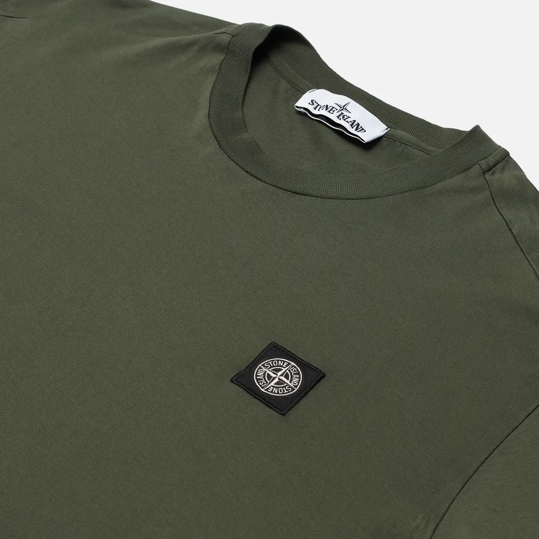 Stone Island Мужской лонгслив Patch Program Crew Neck