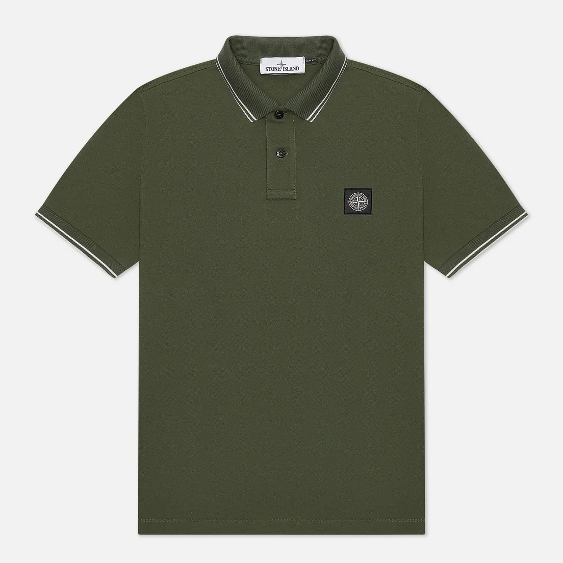 Stone Island Мужское поло Patch Program Slim Fit