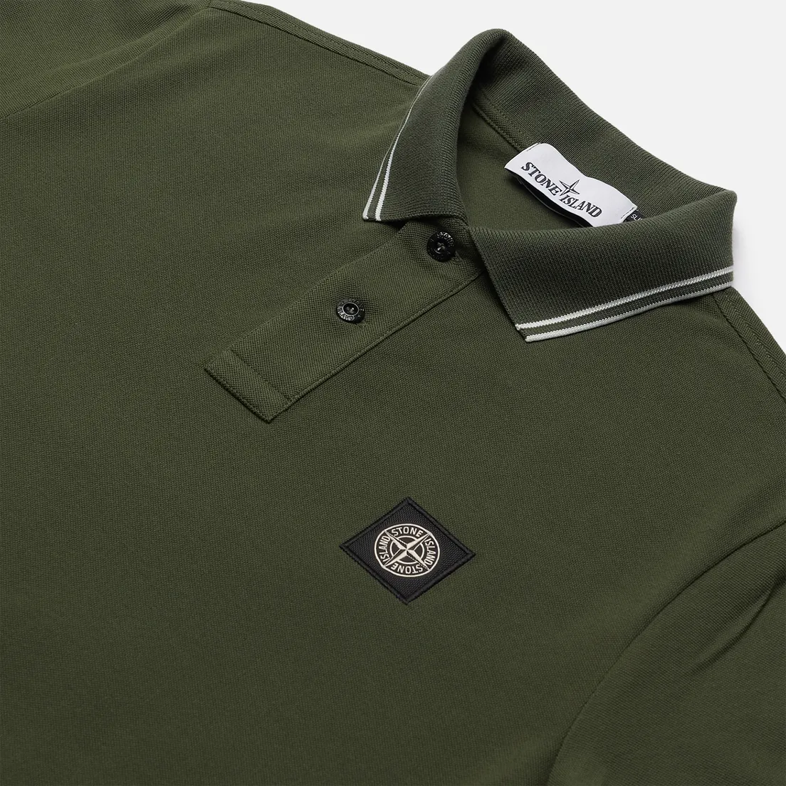 Stone Island Мужское поло Patch Program Slim Fit
