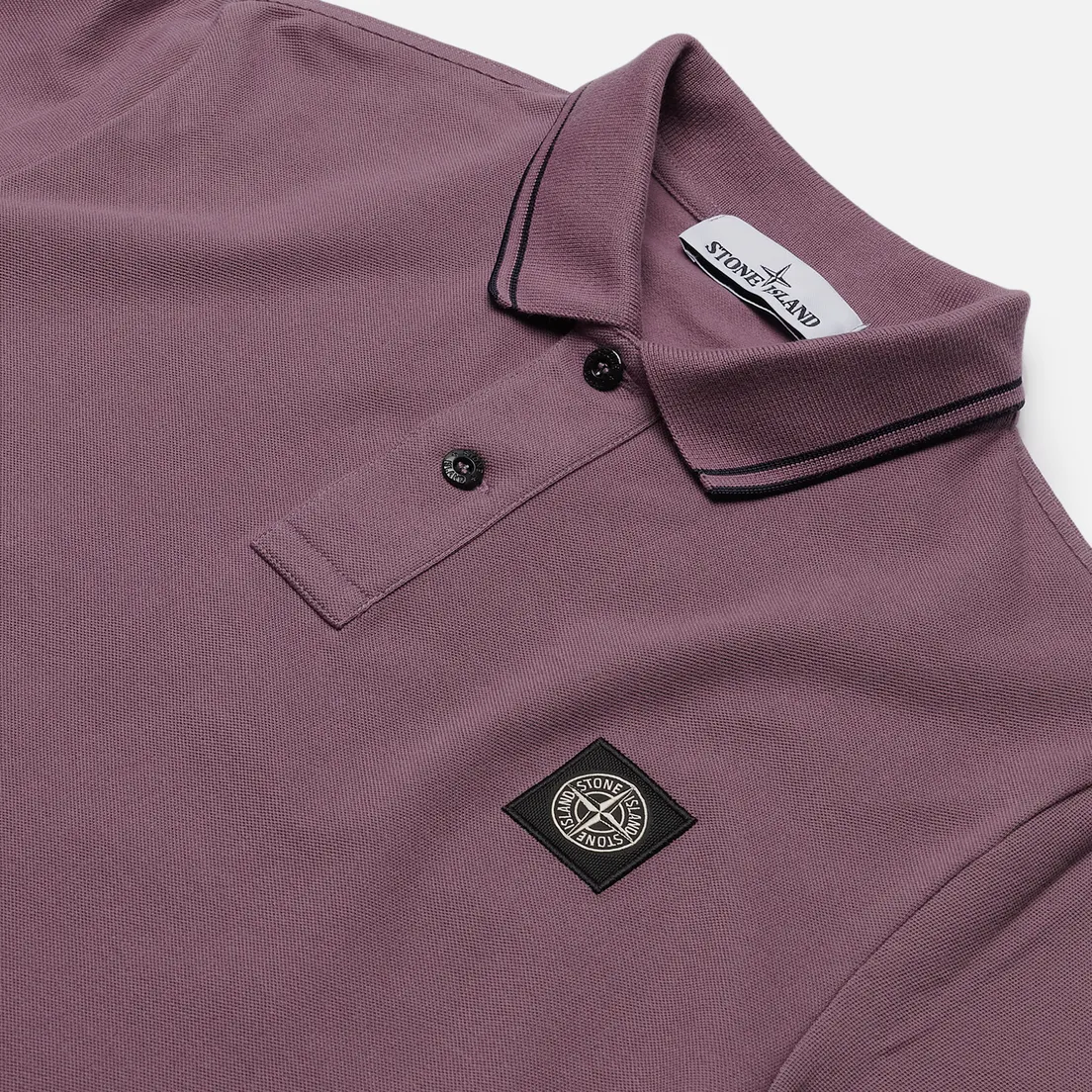 Stone Island Мужское поло Patch Program Slim Fit