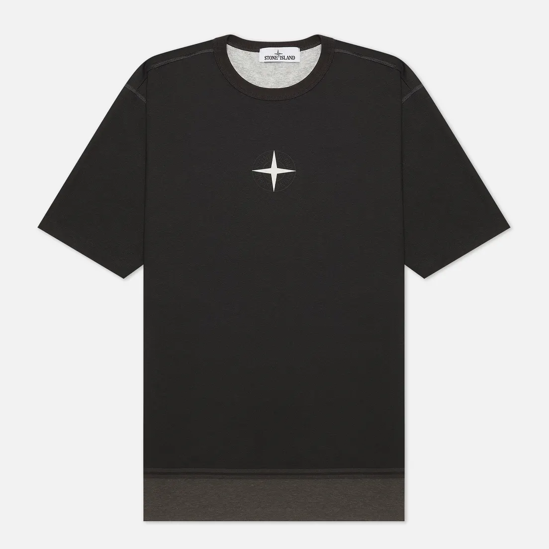 Stone Island Мужская футболка Two-Tone Compass Logo