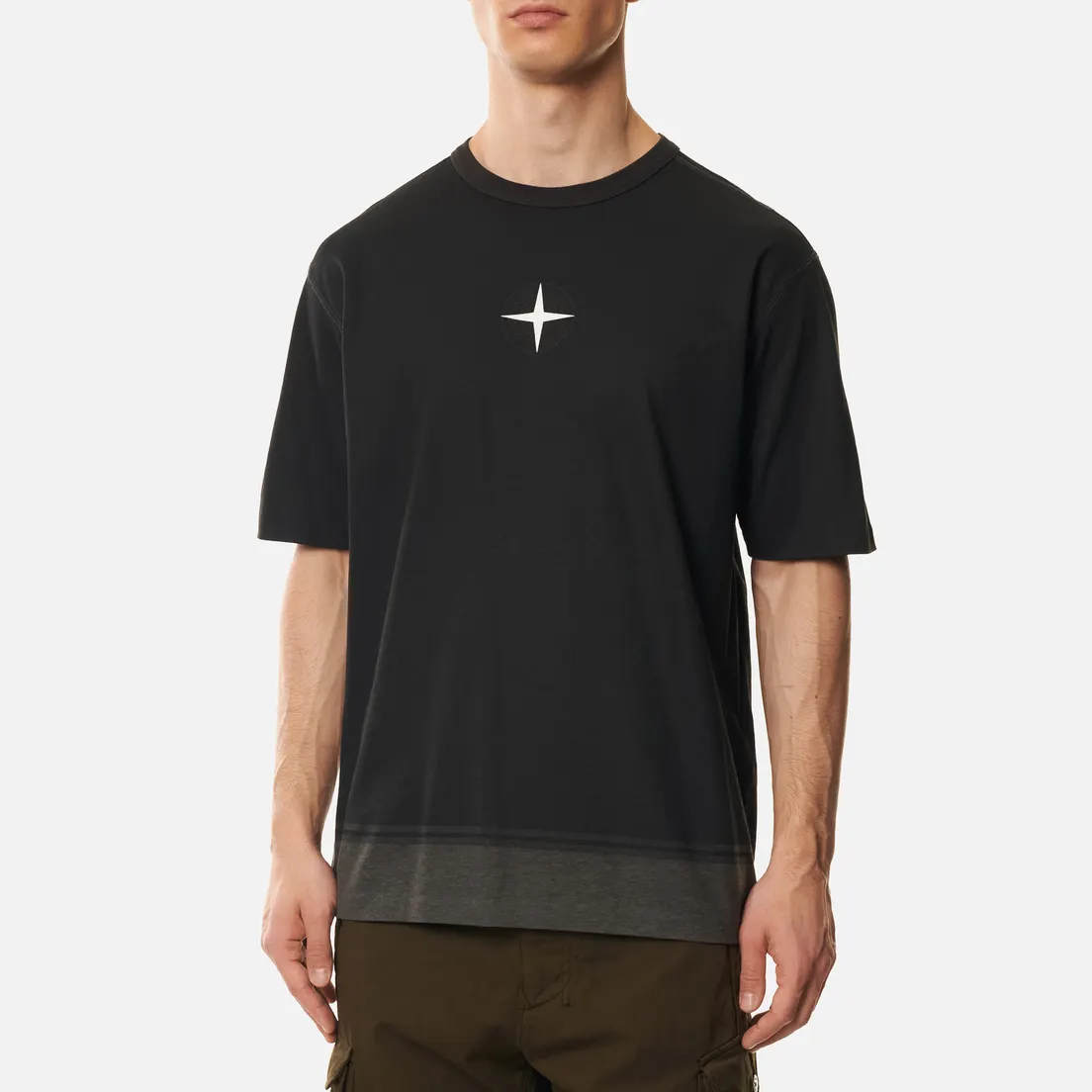 Stone Island Мужская футболка Two-Tone Compass Logo