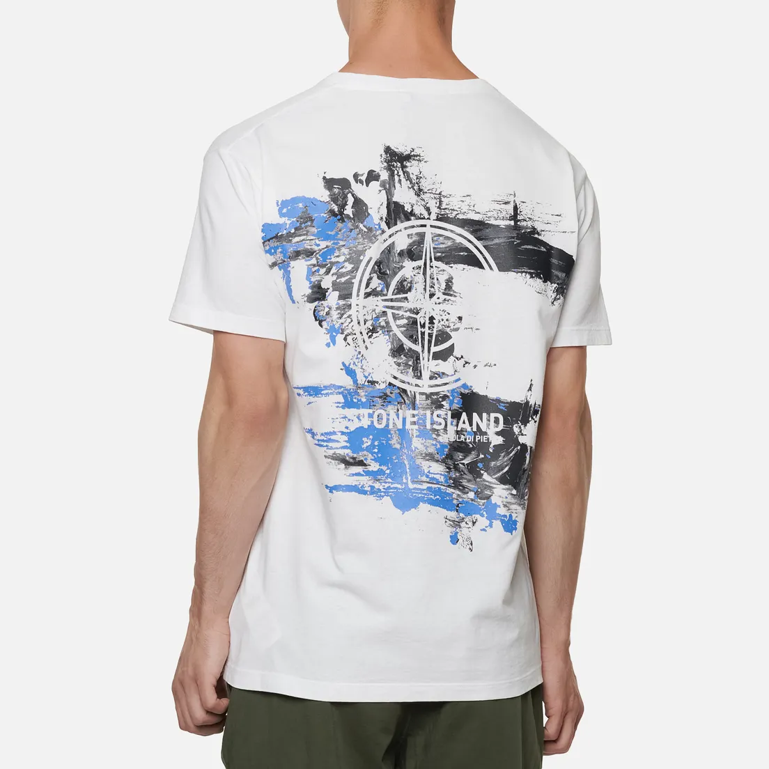 Stone Island Мужская футболка Paint Stroke 2