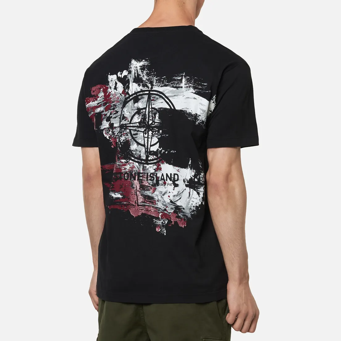 Stone Island Мужская футболка Paint Stroke 2