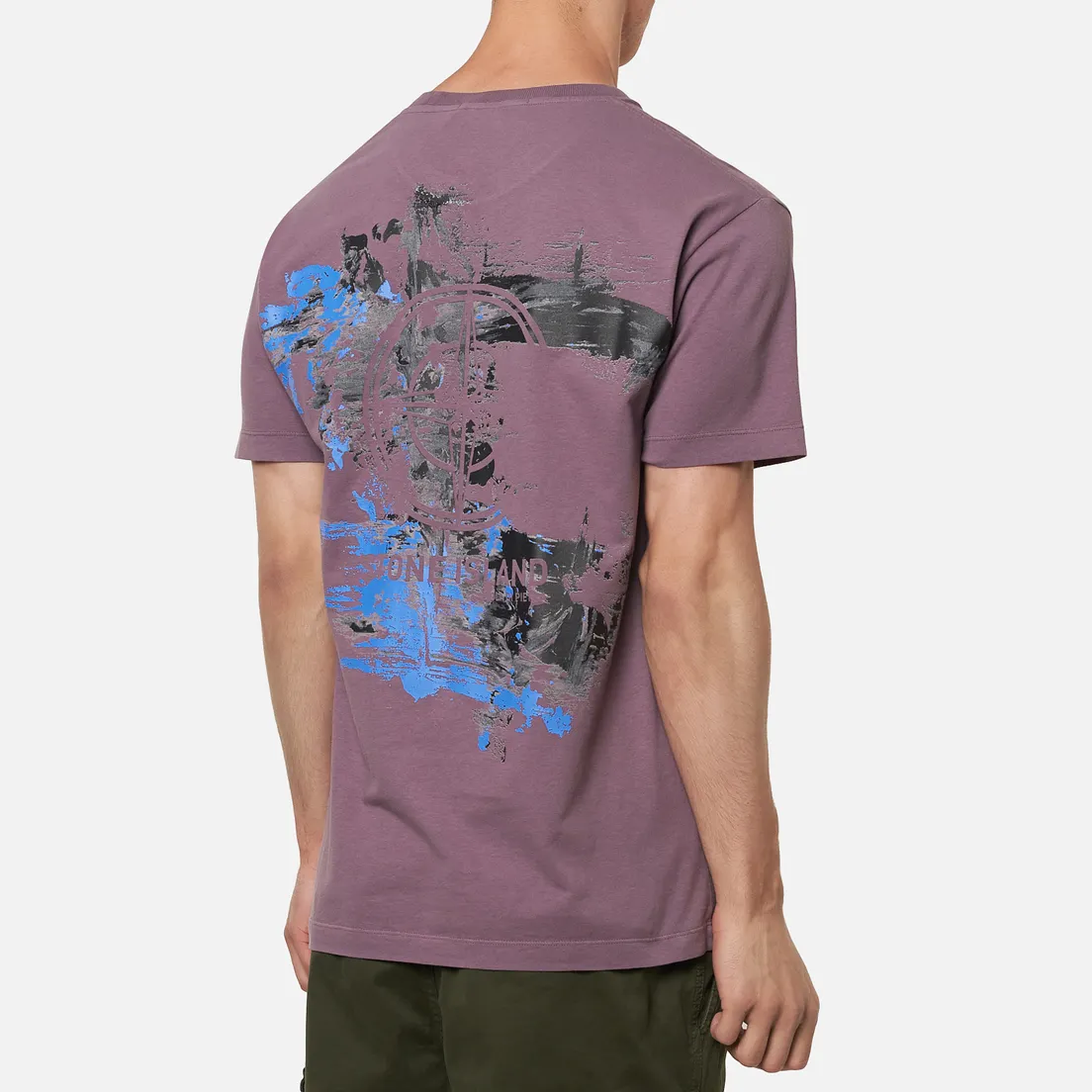 Stone Island Мужская футболка Paint Stroke 2
