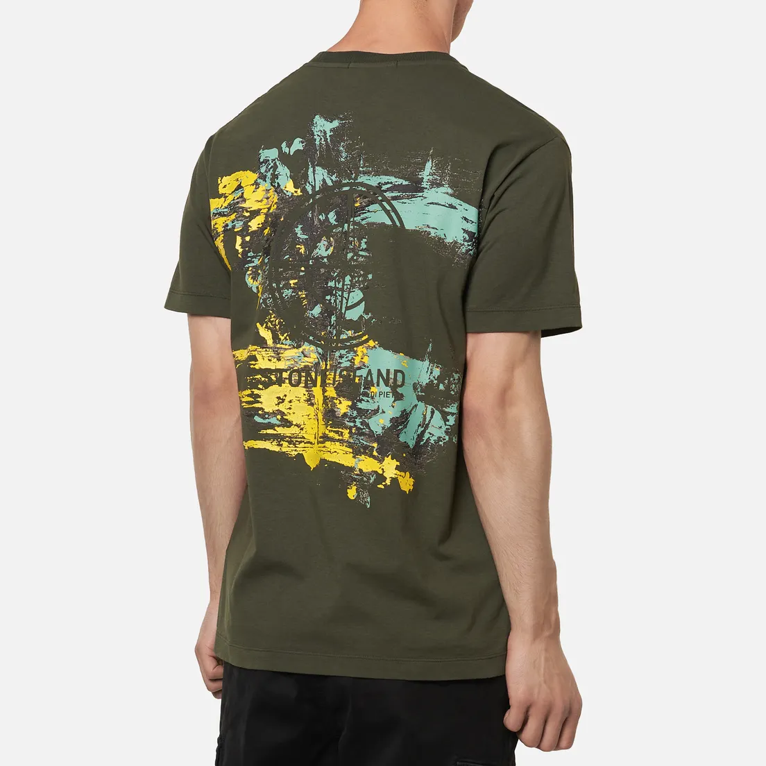 Stone Island Мужская футболка Paint Stroke 2