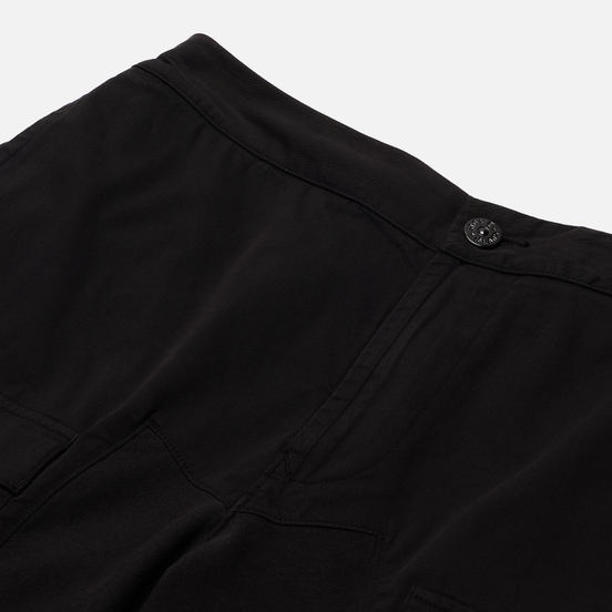 Мужские брюки Stone Island Cargo Stretch Cotton Gabardine Black