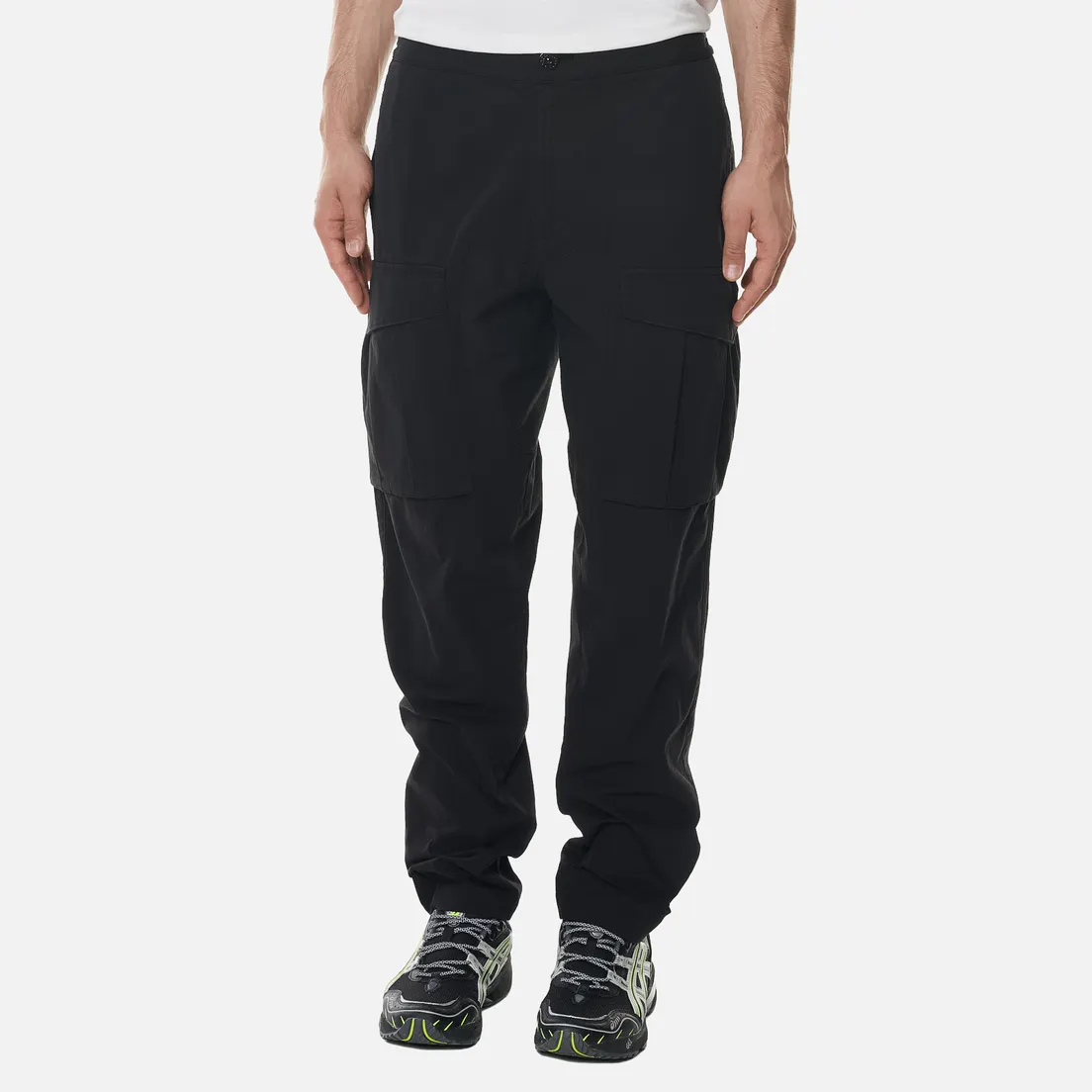 Stone Island Мужские брюки Cargo Stretch Cotton Gabardine