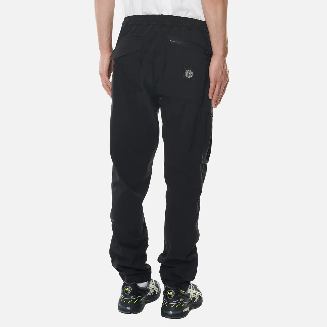 Stone Island Мужские брюки Cargo Stretch Cotton Gabardine
