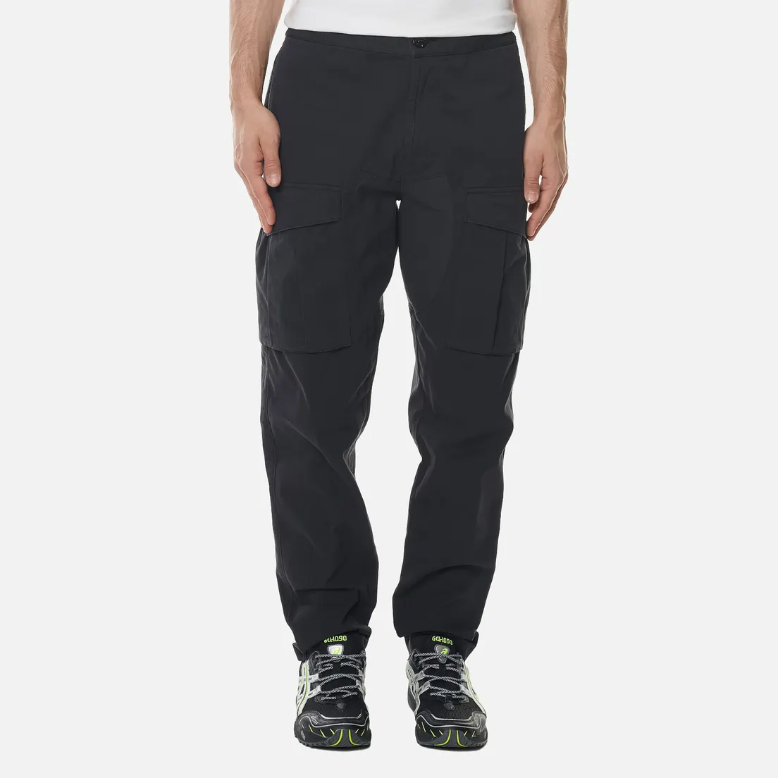 Stone Island Мужские брюки Cargo Stretch Cotton Gabardine