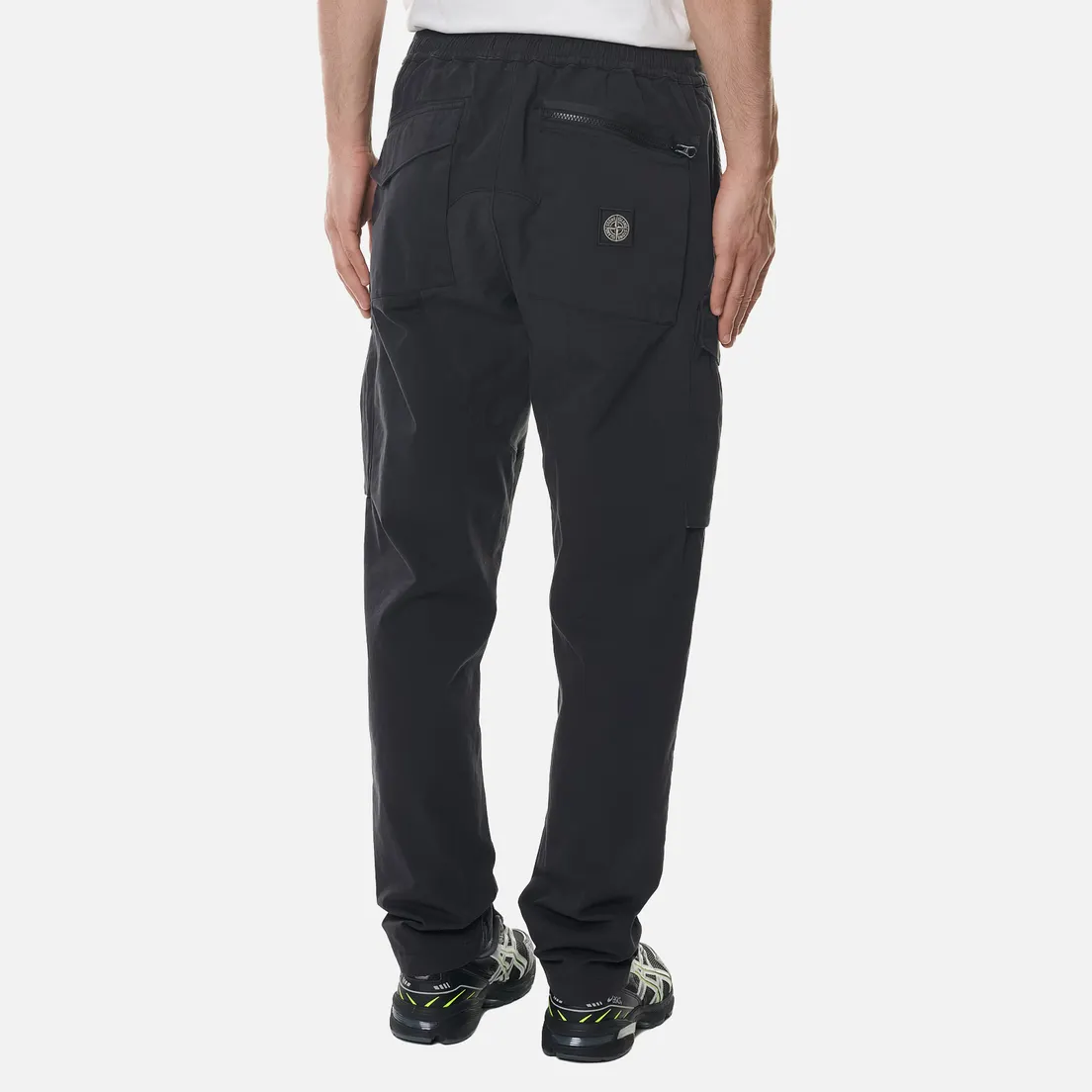 Stone Island Мужские брюки Cargo Stretch Cotton Gabardine