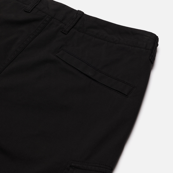 Мужские брюки Stone Island Cargo Stretch Gabardine Regular Tapered Fit Black