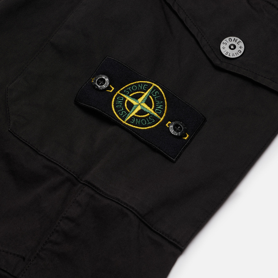 Мужские брюки Stone Island Cargo Jogging Regular Tapered Fit Black