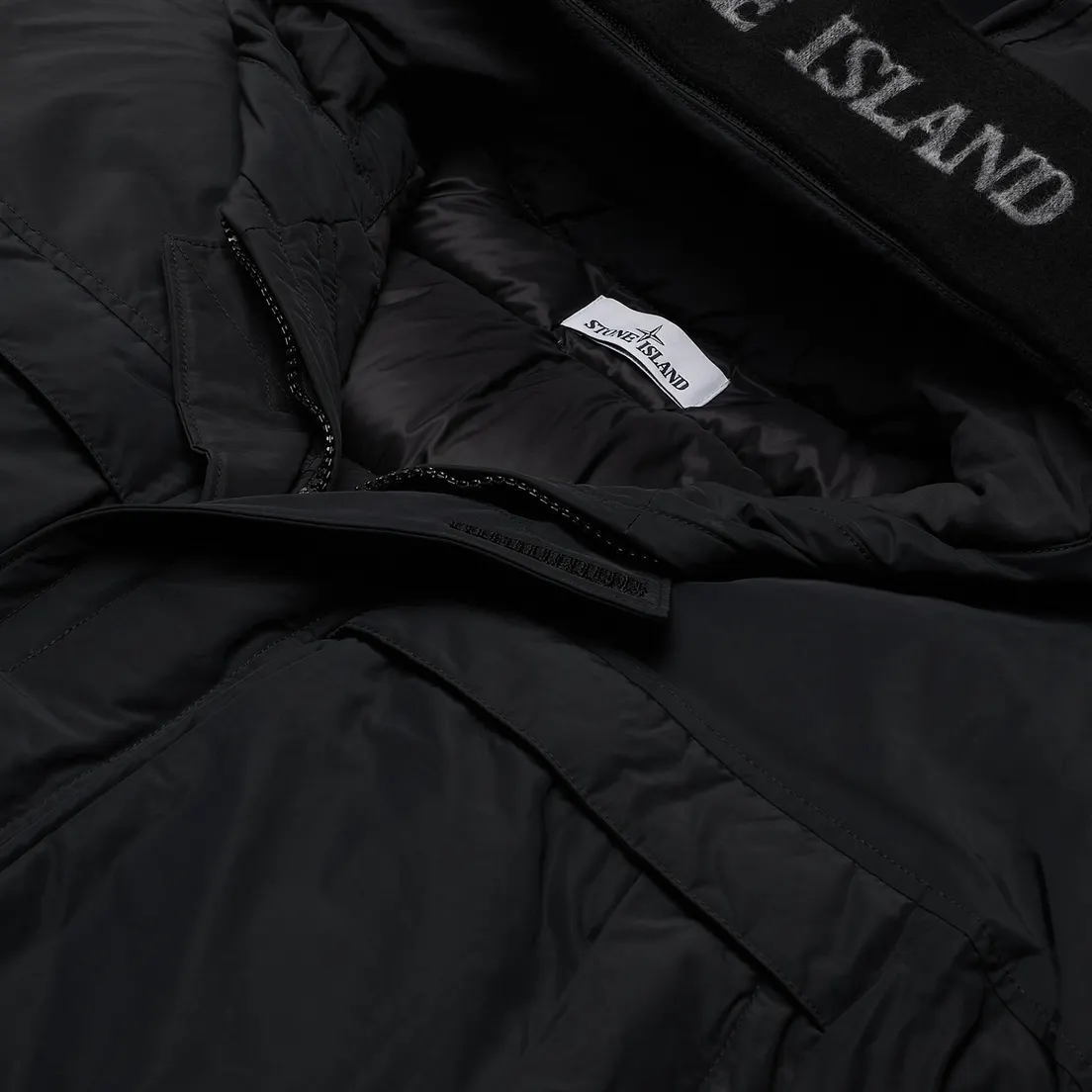 Stone Island Мужская куртка парка Micro Military Specification Reps Down