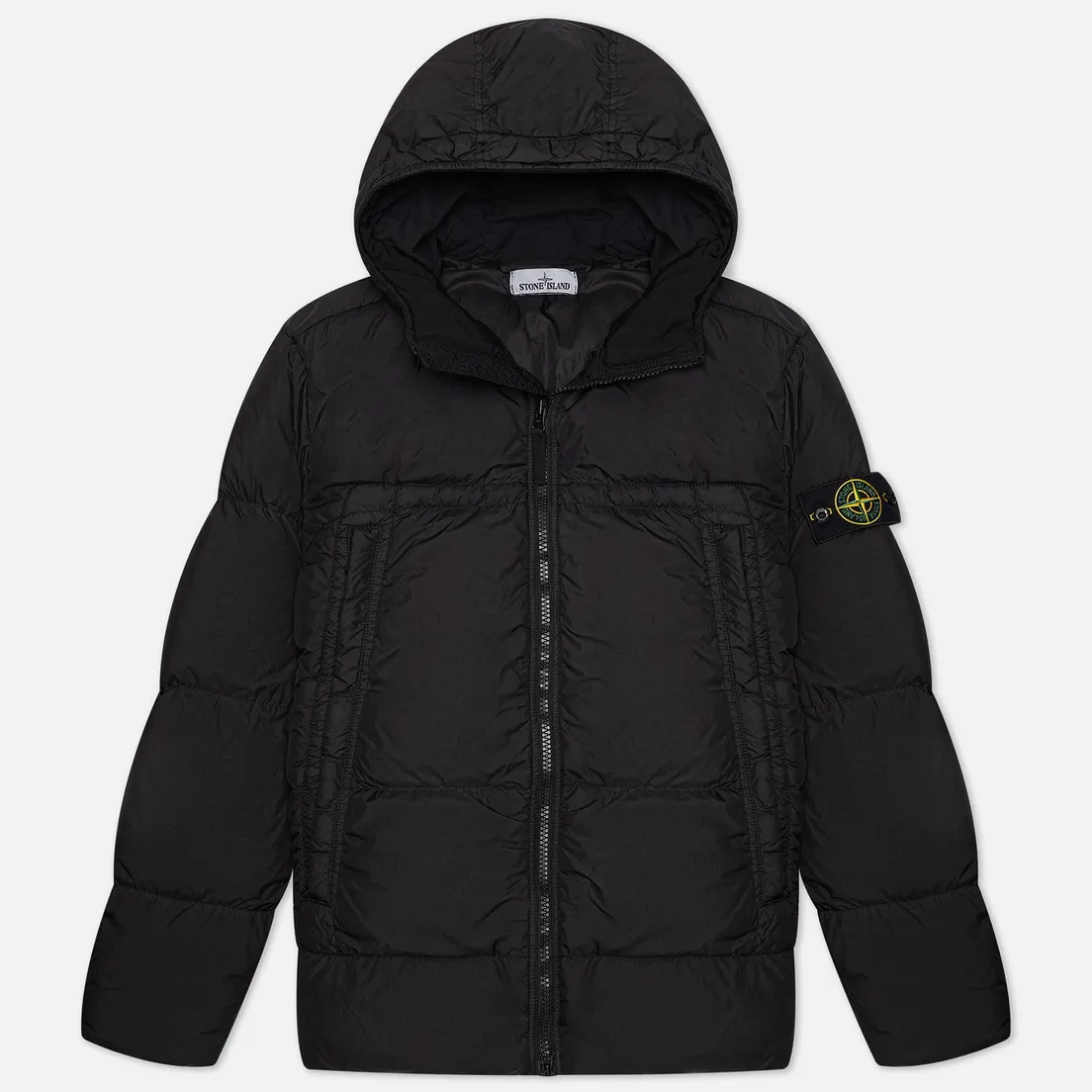 Stone Island Мужской пуховик Crinkle Reps Garment Dyed