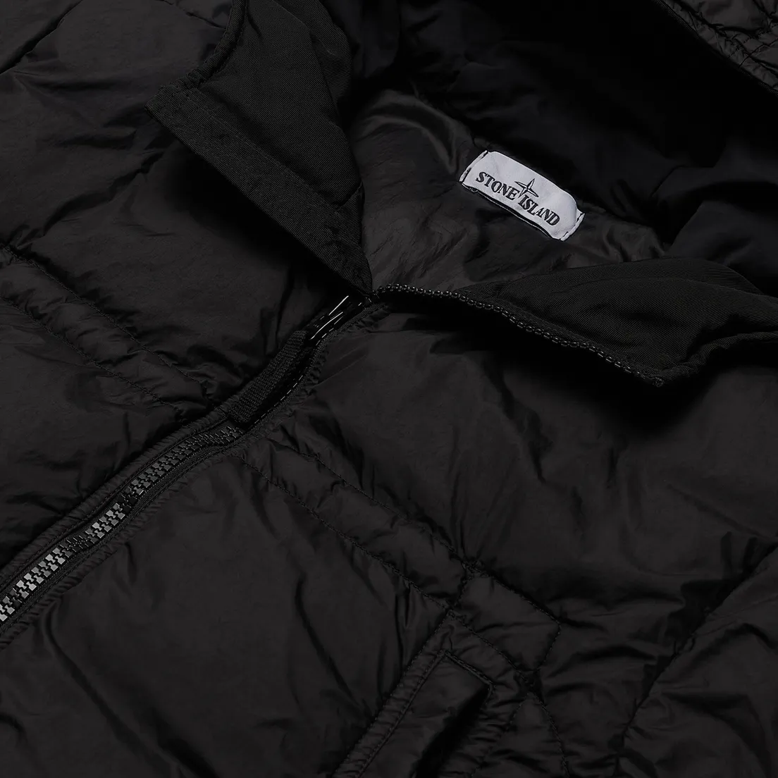 Stone Island Мужской пуховик Crinkle Reps Garment Dyed