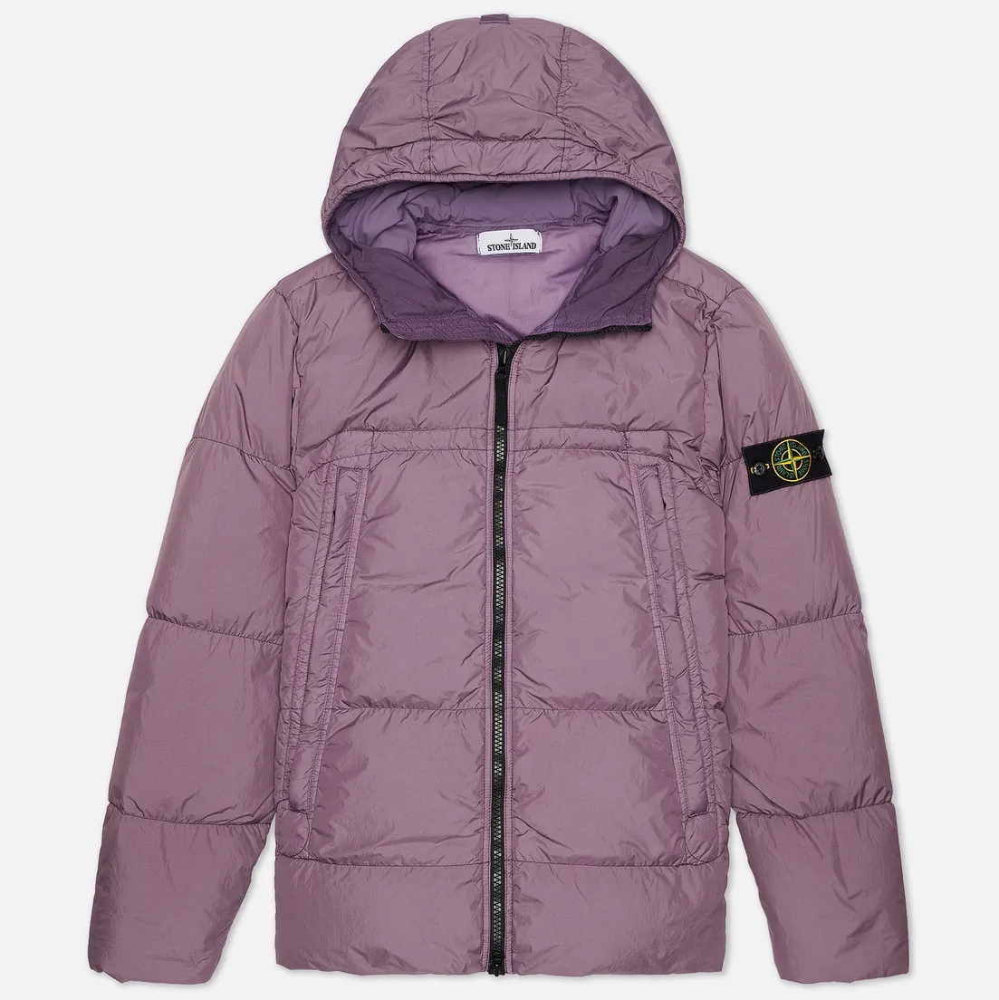 Stone Island Мужской пуховик Crinkle Reps Garment Dyed