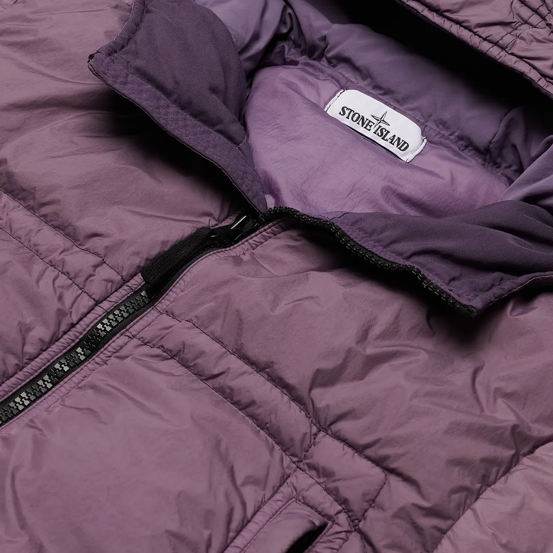 Stone Island Мужской пуховик Crinkle Reps Garment Dyed