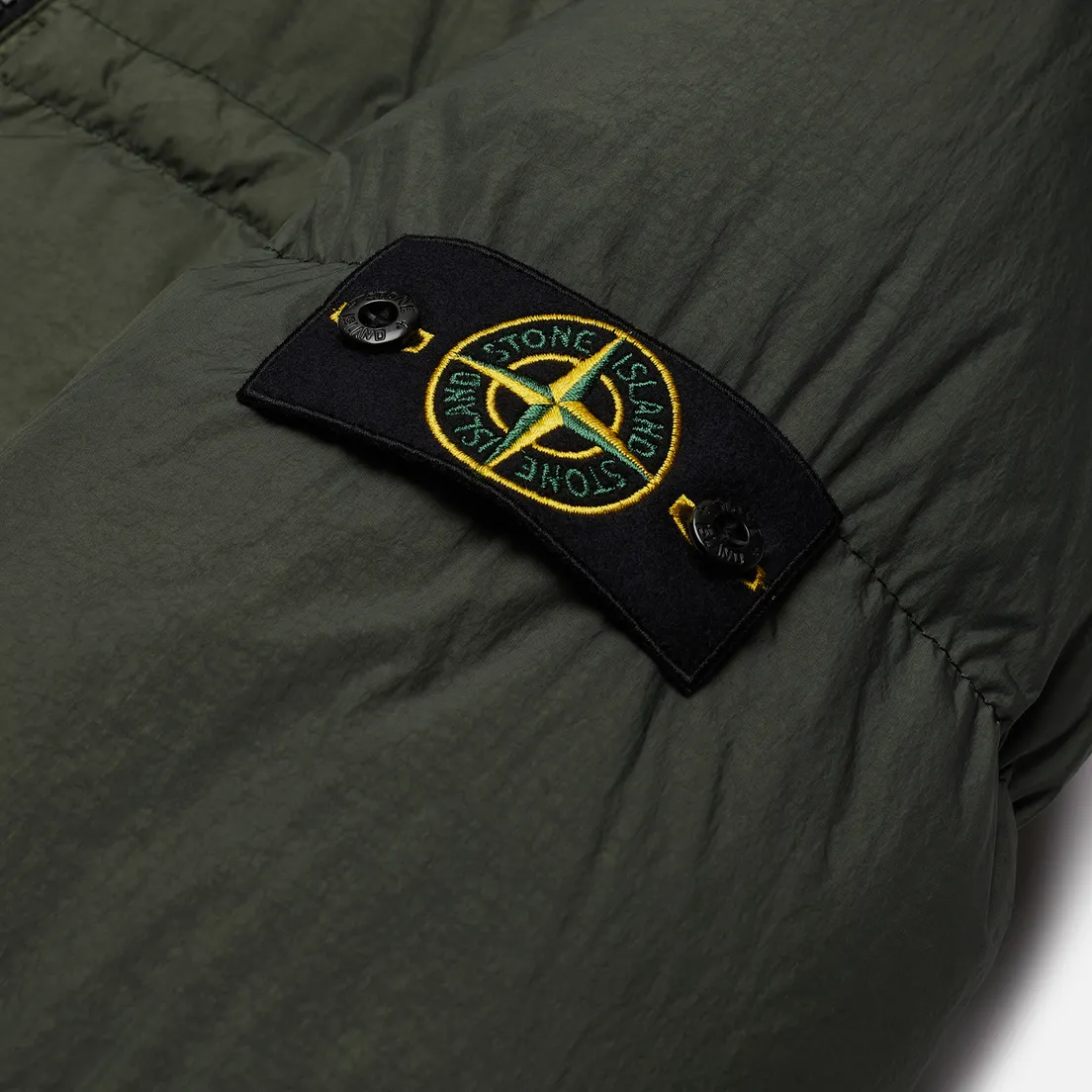 Stone Island Мужской пуховик Crinkle Reps Garment Dyed