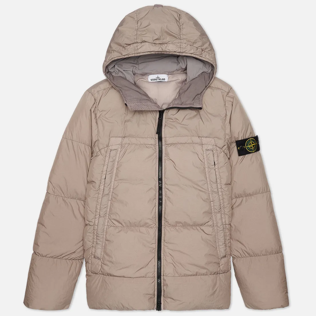 Stone Island Мужской пуховик Crinkle Reps Garment Dyed