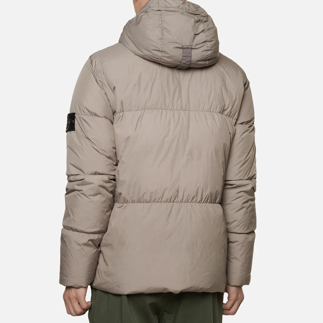 Stone Island Мужской пуховик Crinkle Reps Garment Dyed