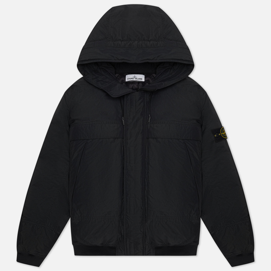 Мужская куртка Stone Island Micro Reps Short Down Black