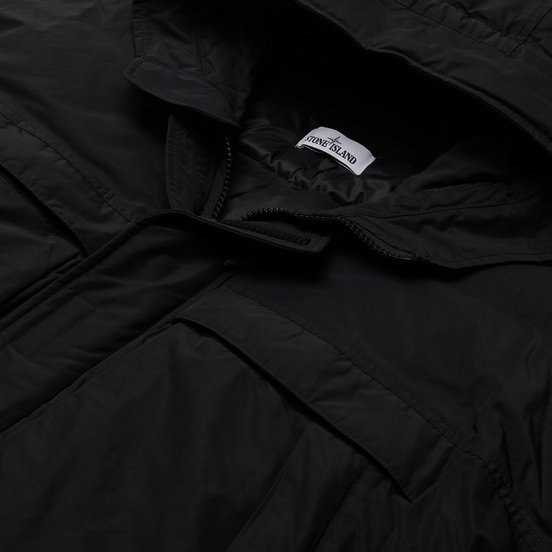 Мужская куртка Stone Island Micro Reps Short Down Black