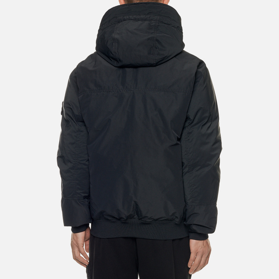 Мужская куртка Stone Island Micro Reps Short Down Black