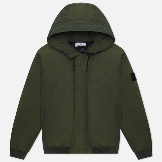 Мужская куртка Stone Island Micro Reps Short Down Moss