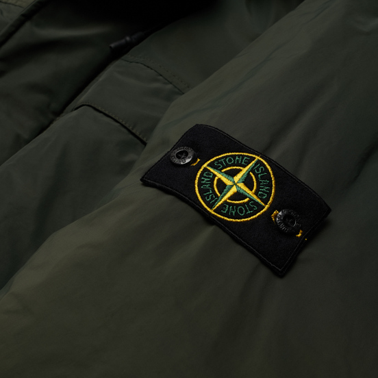Мужская куртка Stone Island Micro Reps Short Down Moss