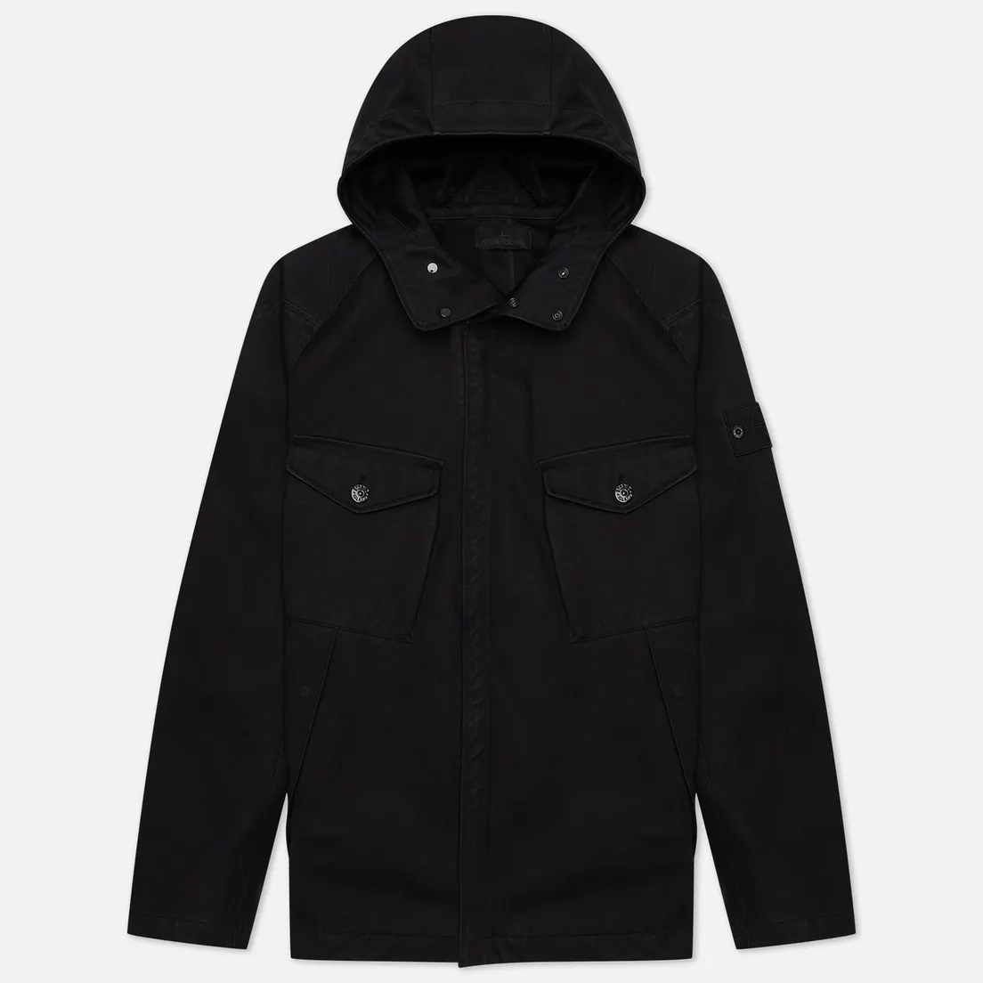 Stone Island Мужская куртка Raso Gommato Double Ghost Piece