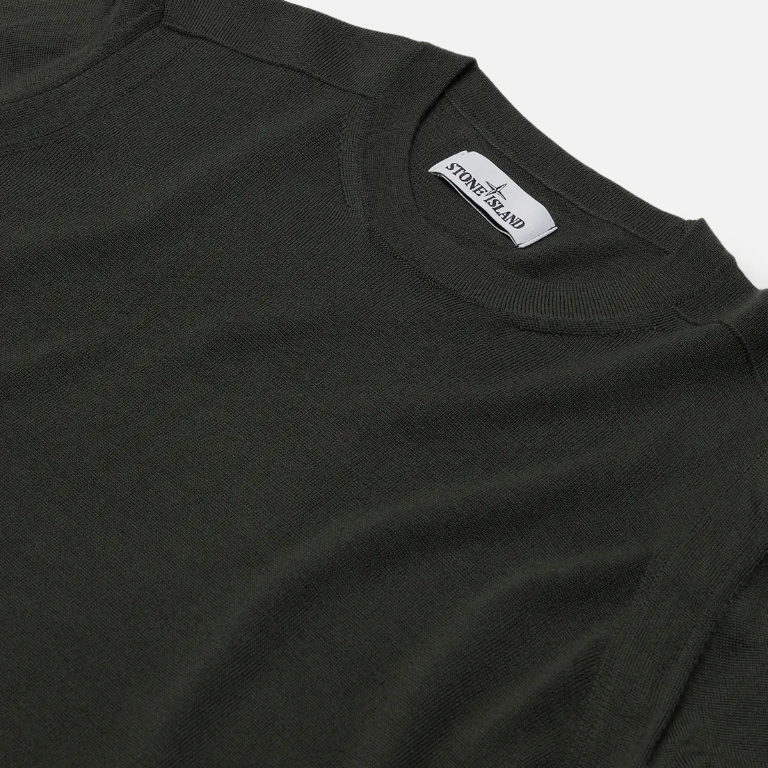 Stone Island Мужской свитер Classic Crew Neck Wool