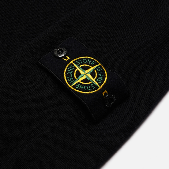 Мужская водолазка Stone Island Turtle Neck Wool Slim Fit Black