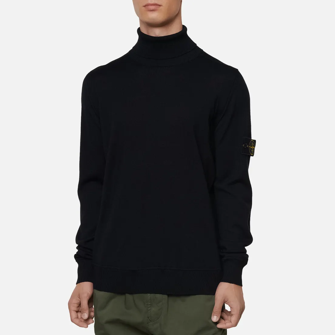 Stone Island Мужская водолазка Turtle Neck Wool Slim Fit