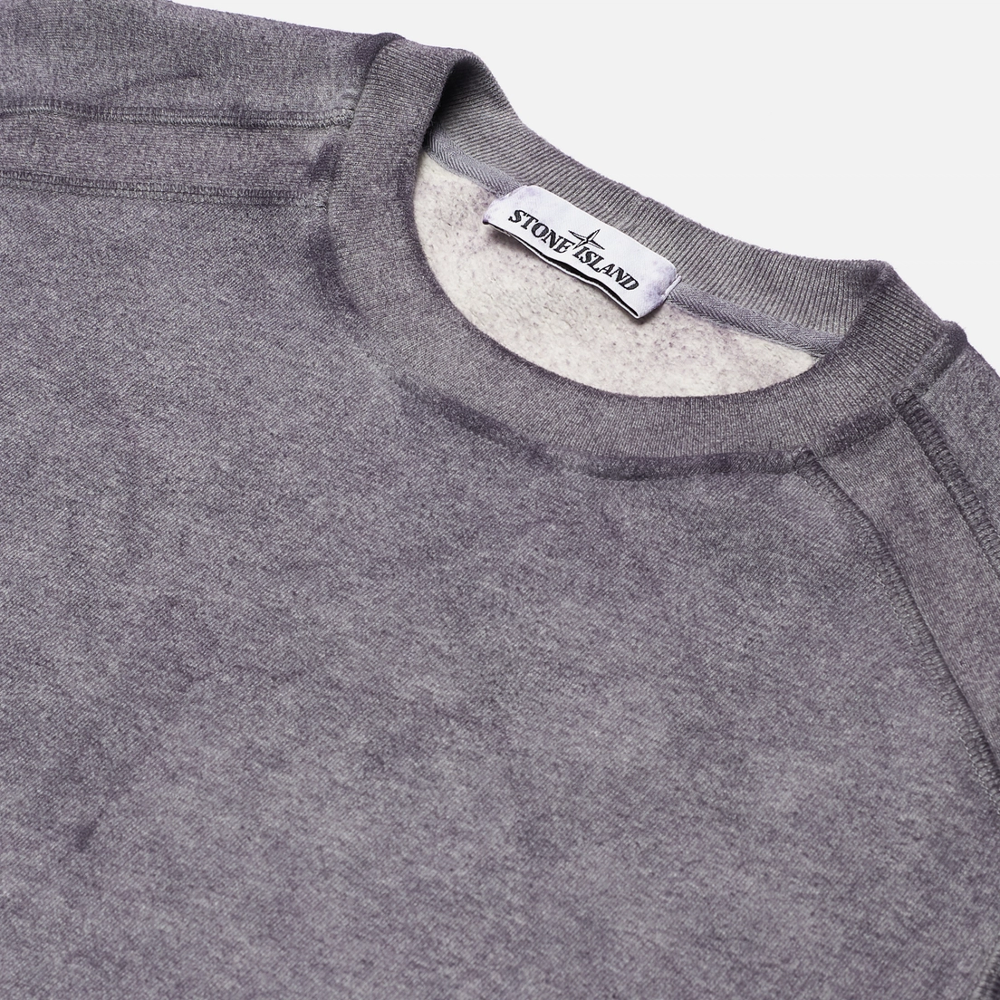 Stone Island Мужская толстовка Dust Colour Treatment Crew Neck