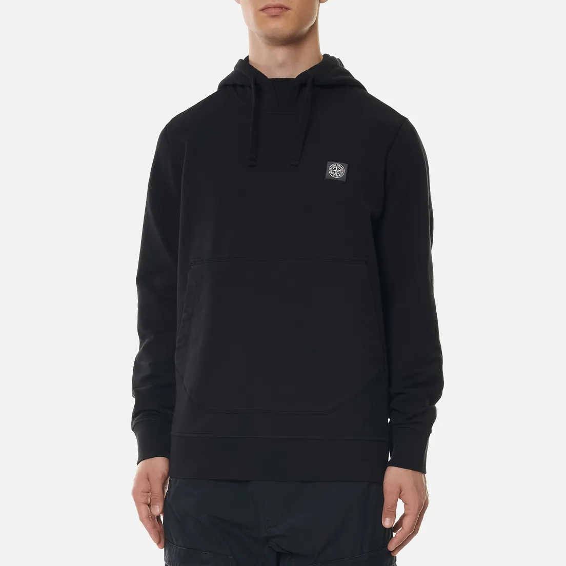 Stone Island Мужская толстовка Compass Patch Logo Hoodie