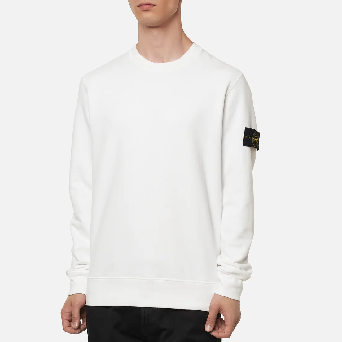 Stone Island Мужская толстовка Crew Neck Cotton Fleece