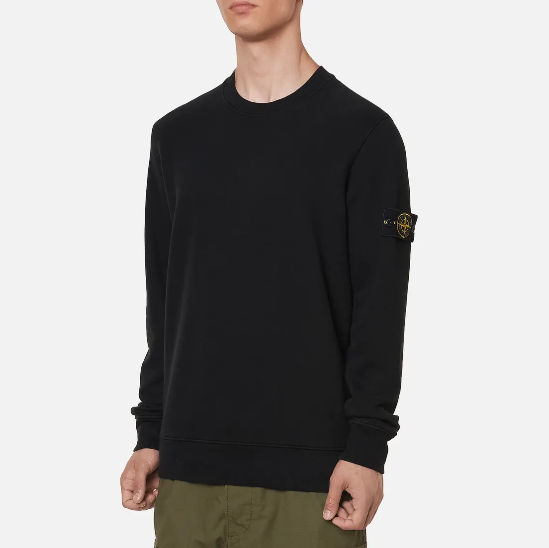 Stone Island Мужская толстовка Crew Neck Cotton Fleece