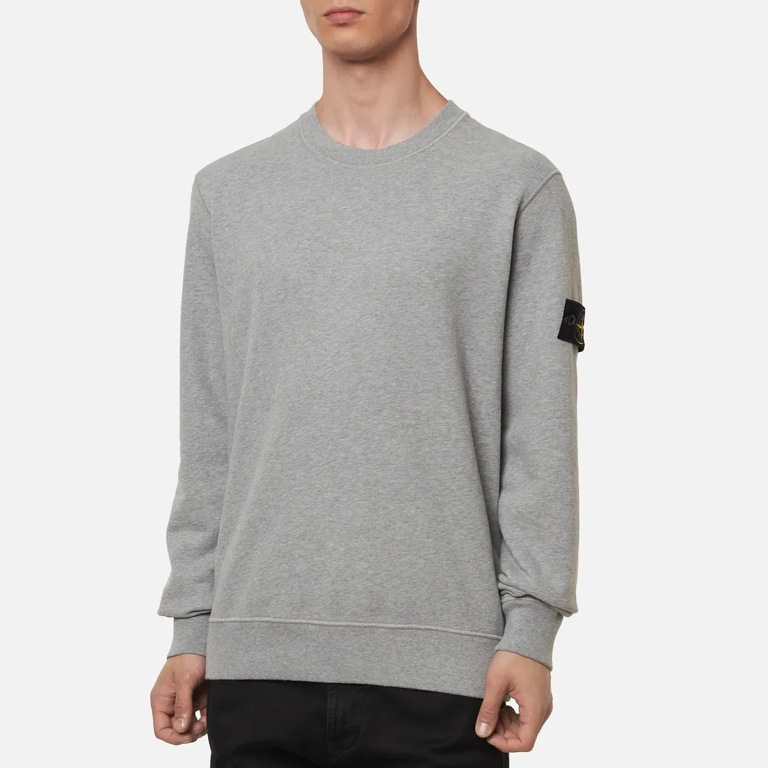 Stone Island Мужская толстовка Crew Neck Cotton Fleece