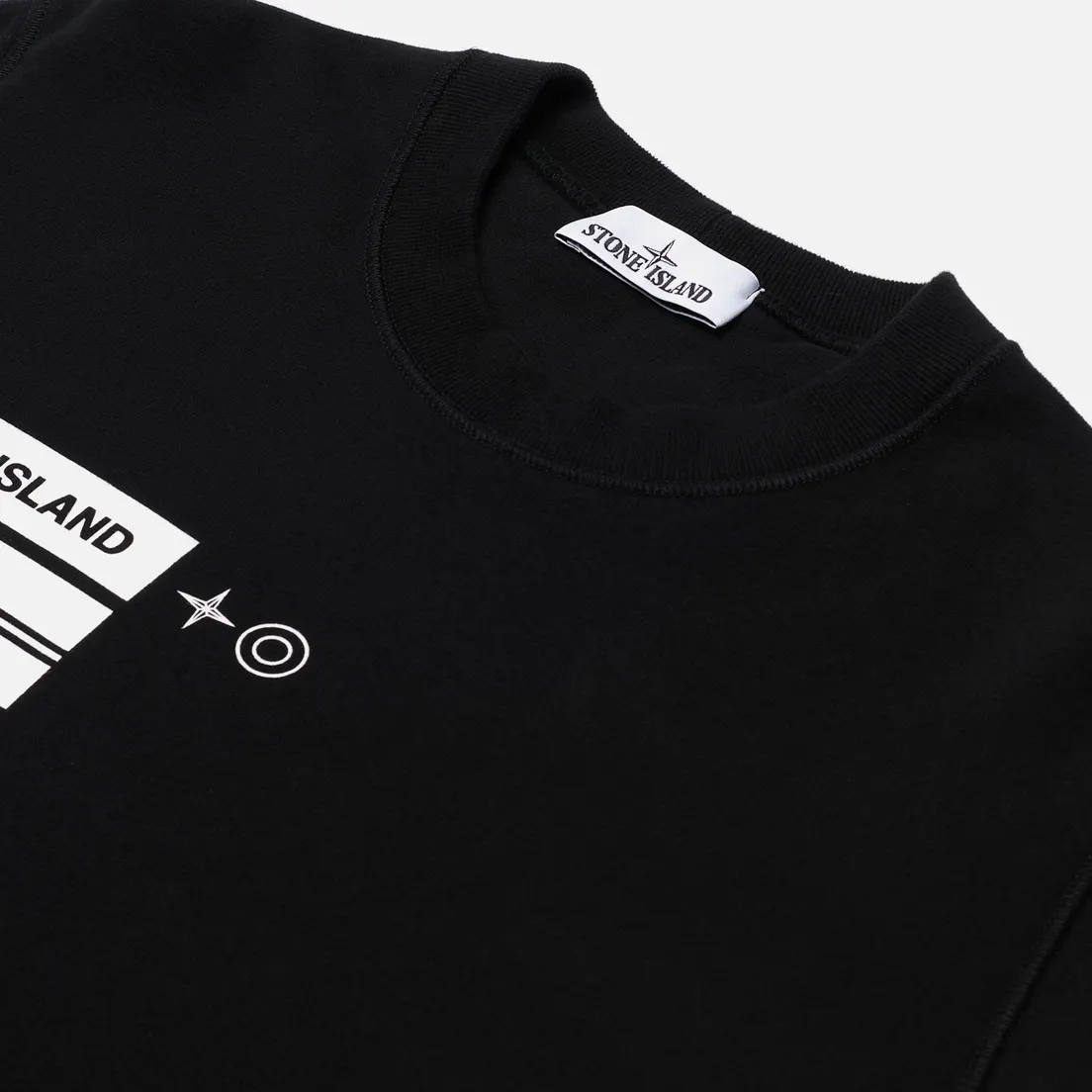 Stone Island Мужская толстовка Mural Part 3 Crew Neck
