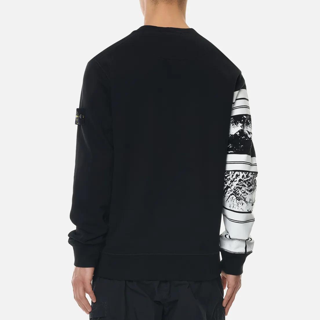 Stone Island Мужская толстовка Mural Part 3 Crew Neck