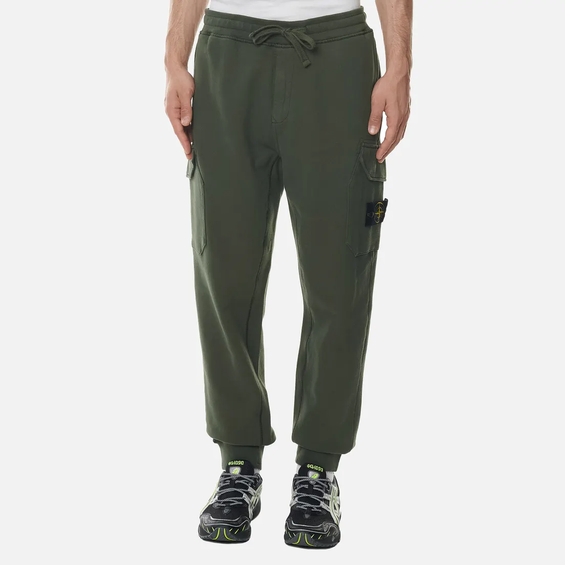 Stone Island Мужские брюки Regular Fit Brushed Cotton Fleece