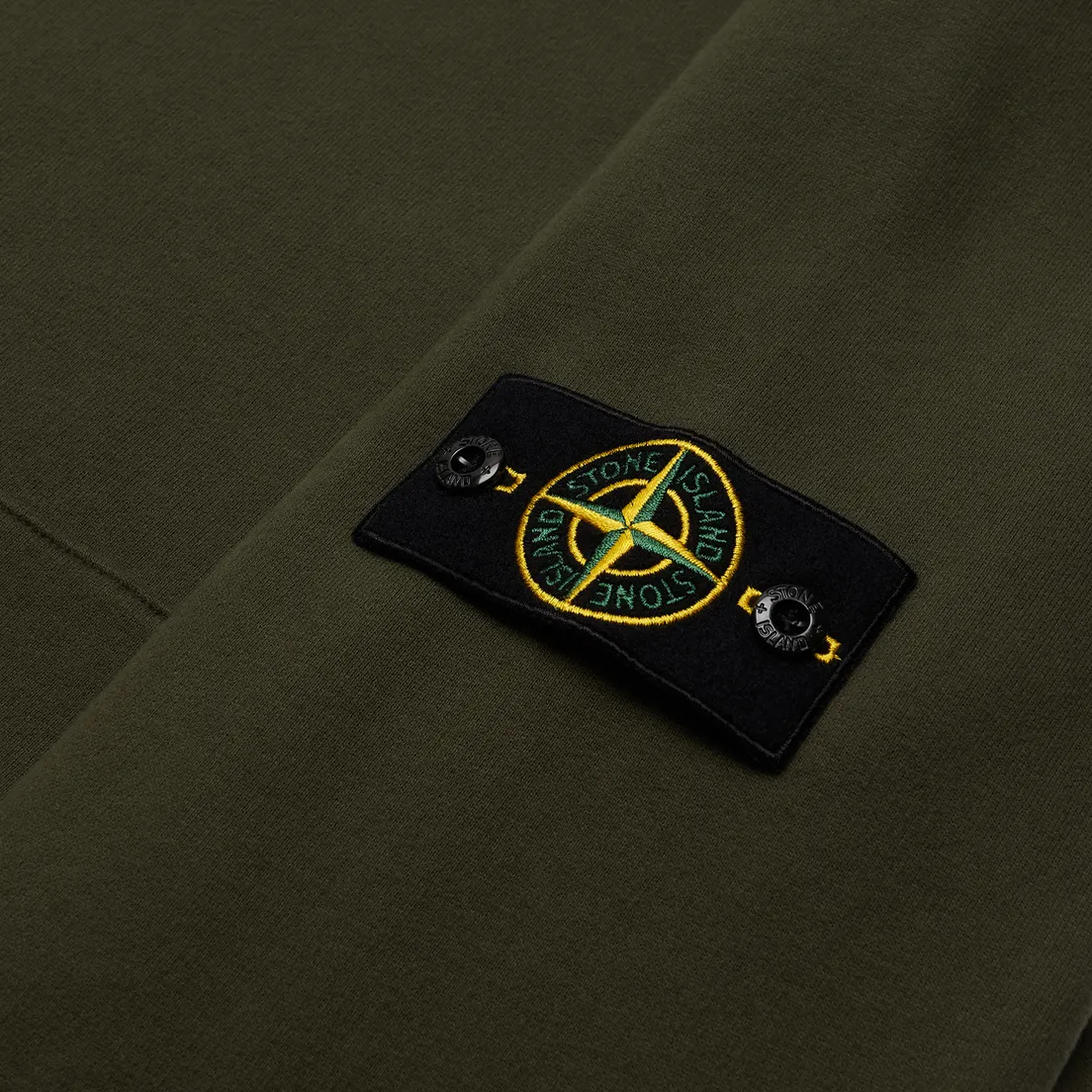 Stone Island Мужская толстовка Hooded Brushed Cotton Fleece