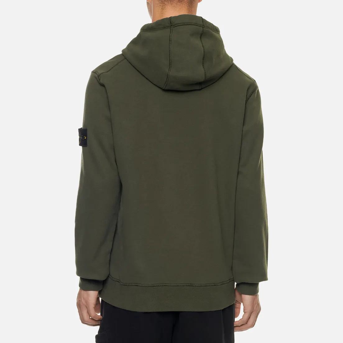 Stone Island Мужская толстовка Hooded Brushed Cotton Fleece