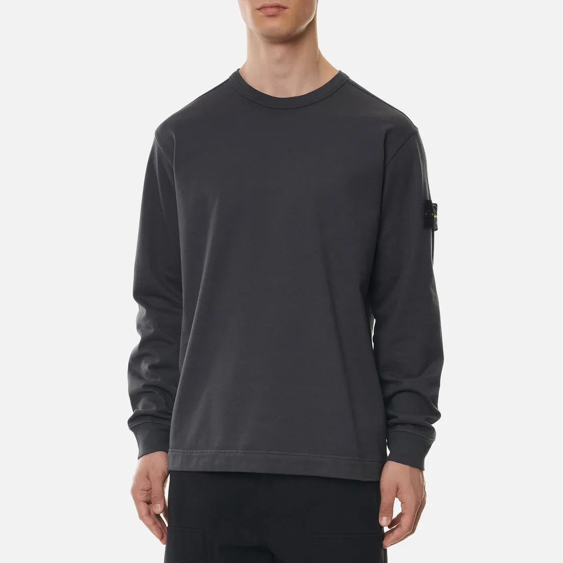 Stone Island Мужская толстовка Classic Crew Neck Heavyweight Cotton