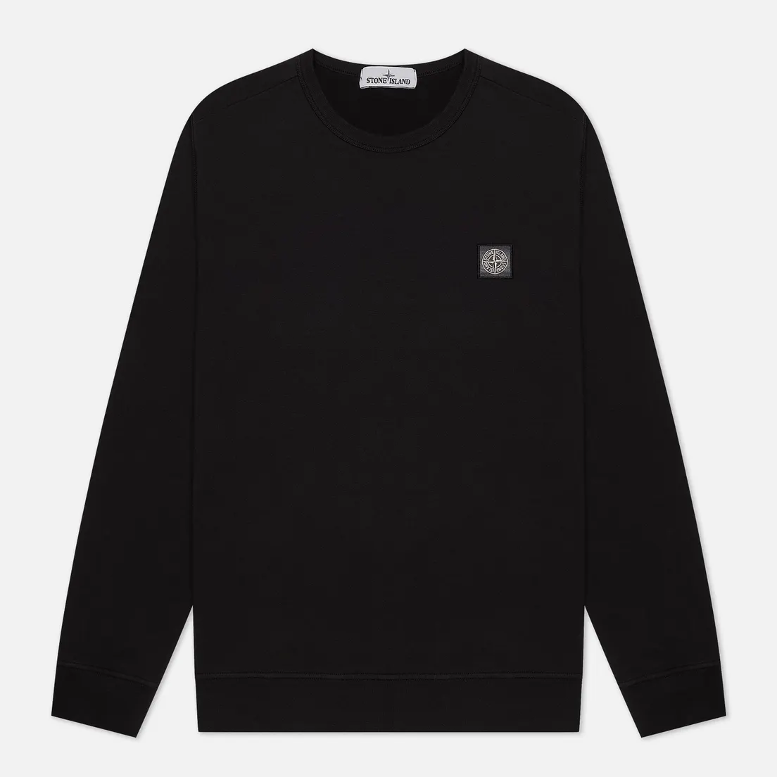 Stone Island Мужская толстовка Compass Patch Logo Crew Neck