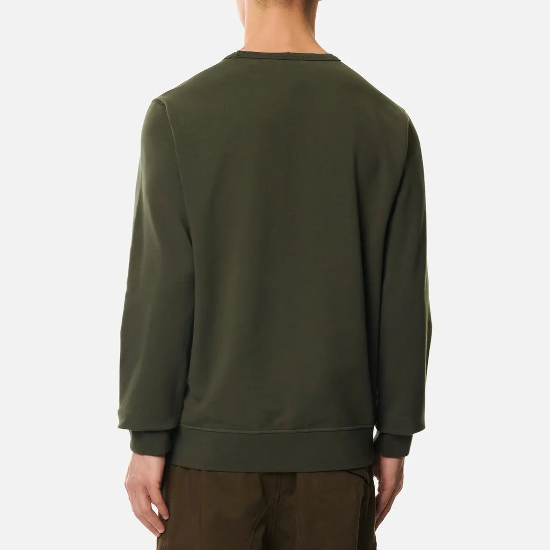 Stone Island Мужская толстовка Compass Patch Logo Crew Neck