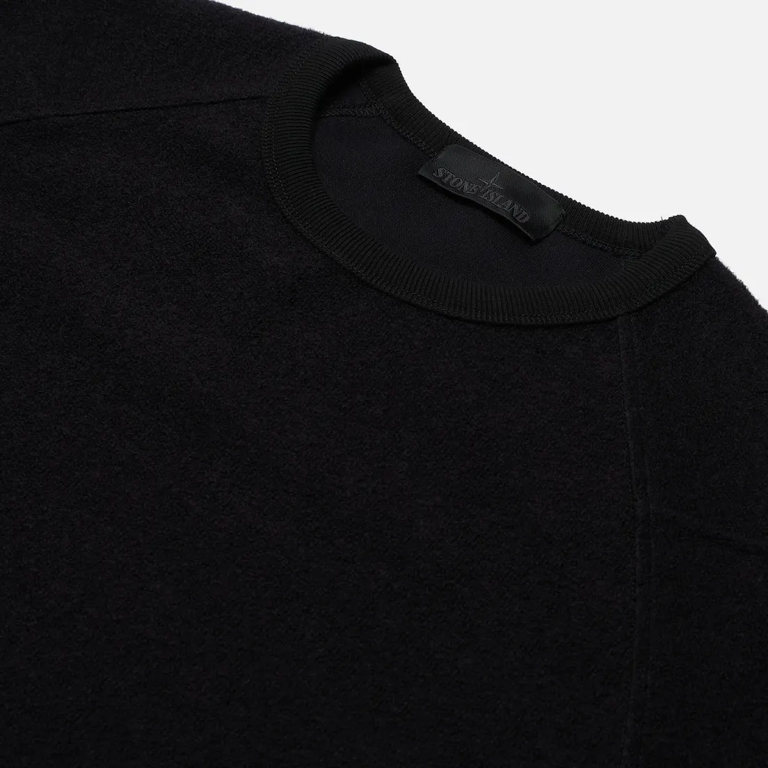 Stone Island Мужская толстовка Ghost Piece Cotton/Wool Crew Neck