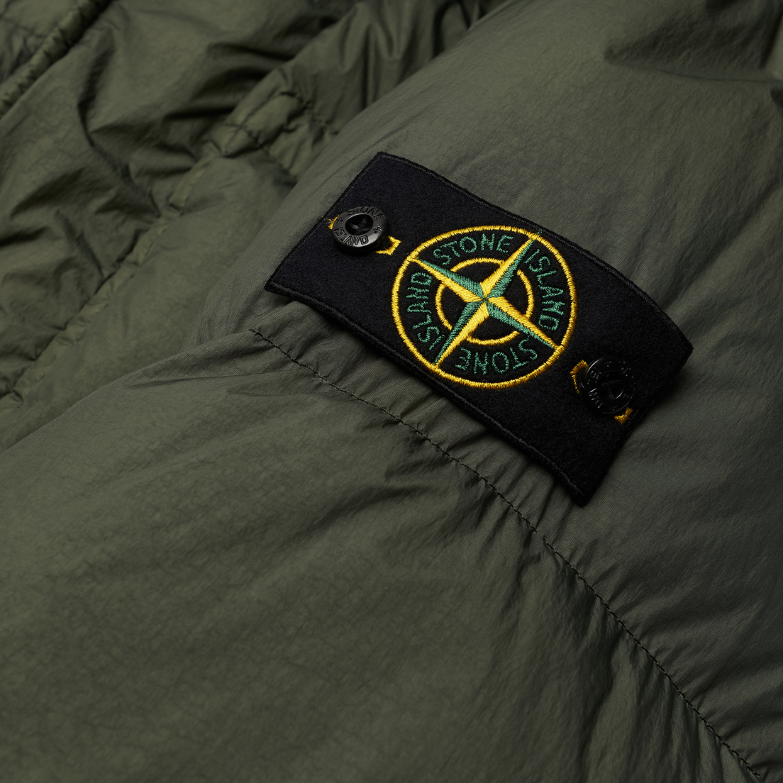 Stone Island Мужская куртка парка Garment Dyed Crinkle Reps Lightweight Nylon Down